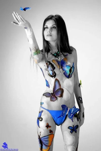 Бодипейнтинг искусство