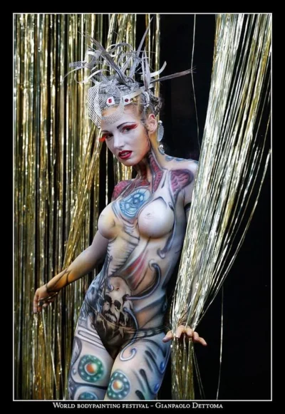 Бодипейнтинг искусство