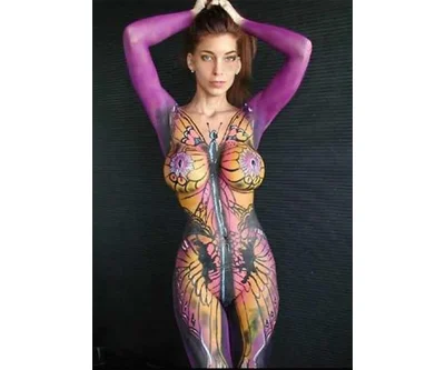 Бодиарт на теле