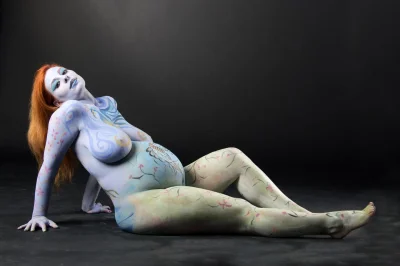 Беременные бодиарт