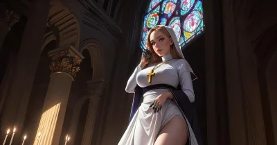 Сексуальная монашка