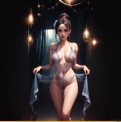 Голые девушки арты