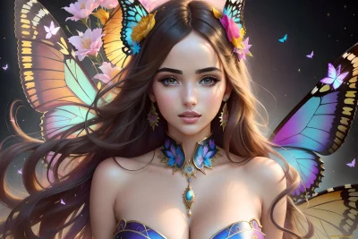 Красивые девушки из нейросети