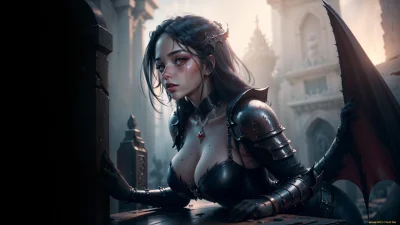 Арт девушка фэнтези