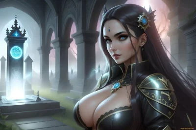 Девушка из фэнтези