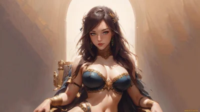 Фэнтези большая грудь