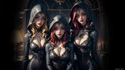 Монахиня фэнтези