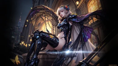 Нейроарт девушки