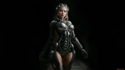 Девушка киборг