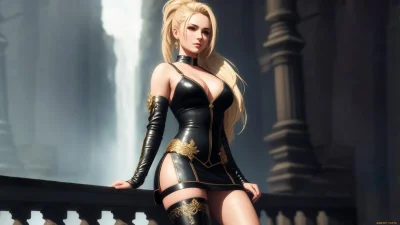 Красивые девушки компьютерная графика