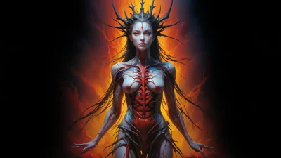 Фэнтези демон