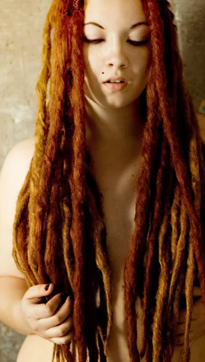 Де дреды рыжие