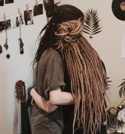 Дреды длинные