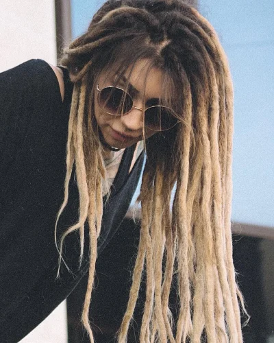 Длинные дреды