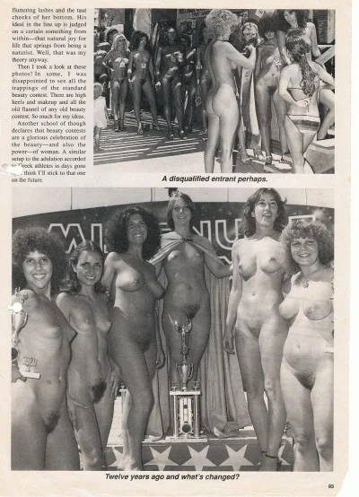Ретро голые конкурсы красоты