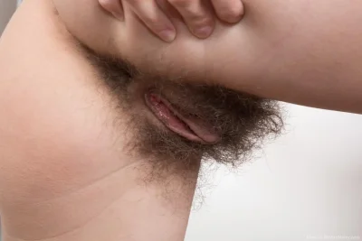 Черные волосатые лобковые волосы