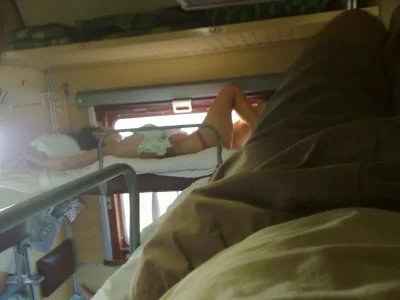 В плацкартном вагоне