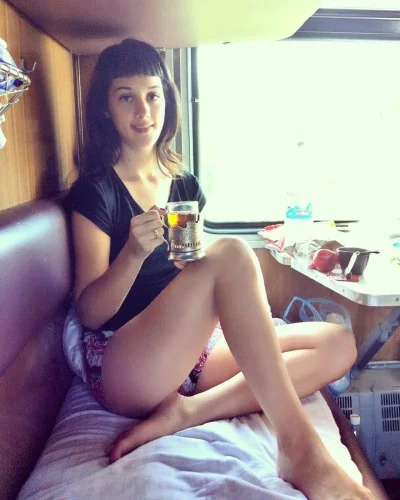 Секс в купе поезда