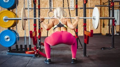 Приседание со штангой