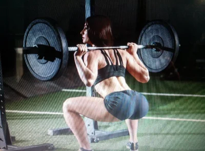 Фронтальные приседания со штангой техника