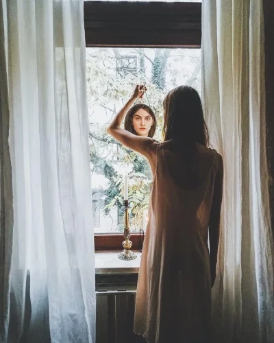 Фотосессия у окна