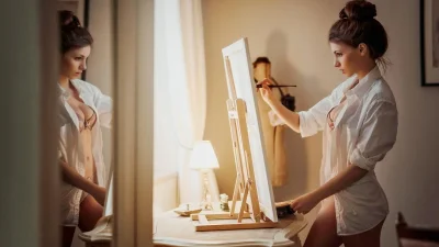 Рената кондратец натурщица