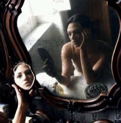 Фотосессия с зеркалом