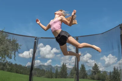 Trampoline jump