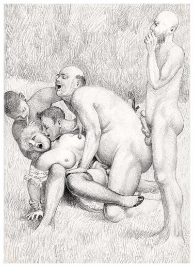 Порнорисунки с маленькими детками