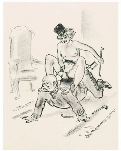 Старинные эротические рисунки