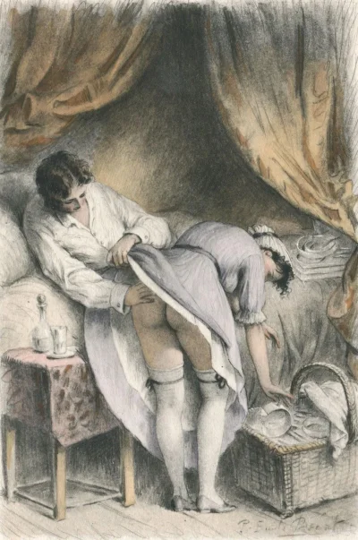 Старинные эротические картины