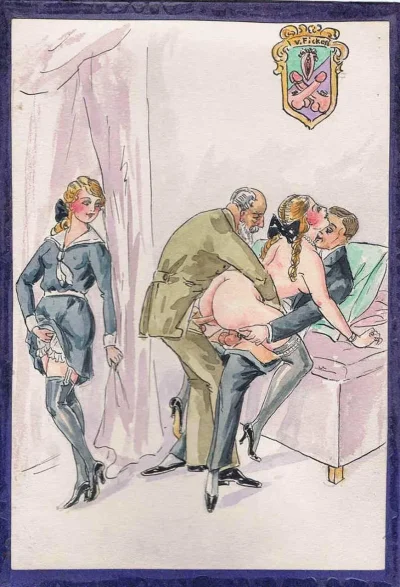 Немецкие эротические иллюстрации