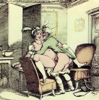 Эротические гравюры томаса роулендсона