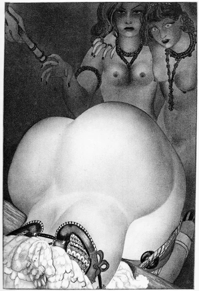 Порно рисунки старые