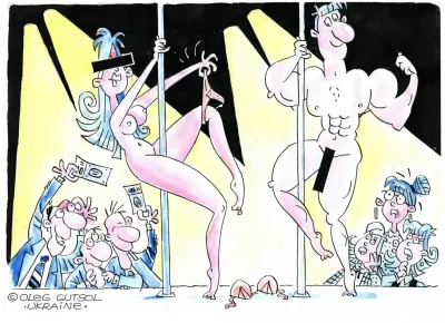 Карикатуры из журнала крокодил