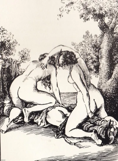 Старинные порнографические гравюры