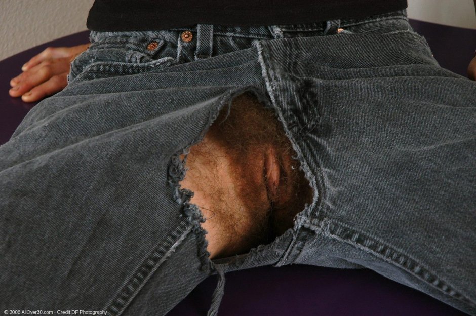 Порвала штаны