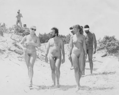 Ретро нудистские семьи
