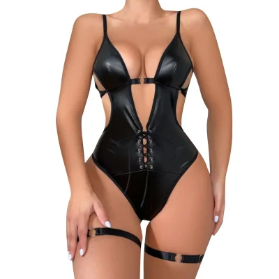 Женское сексуальное кожаное нижнее белье