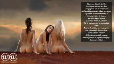 Три красивые девушки ню