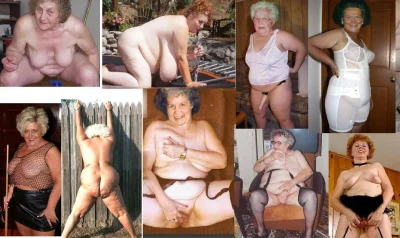 Очень старые голые бабушки