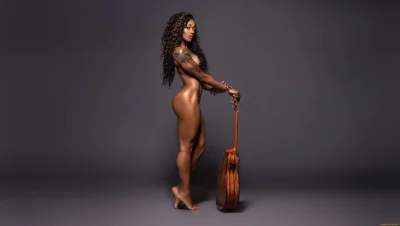 Голые спортивные негритянки