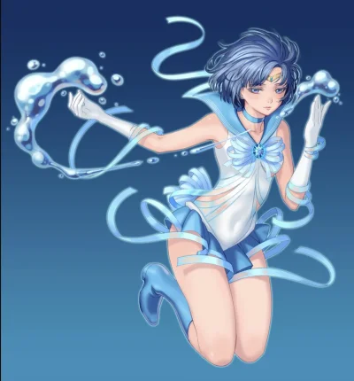 Сейлор меркурий арт