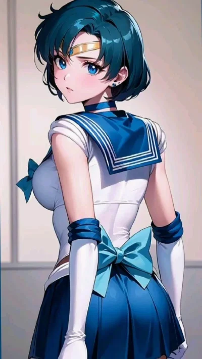 Красивая аниме девушка