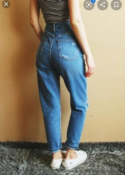 Джинсы бананы женские