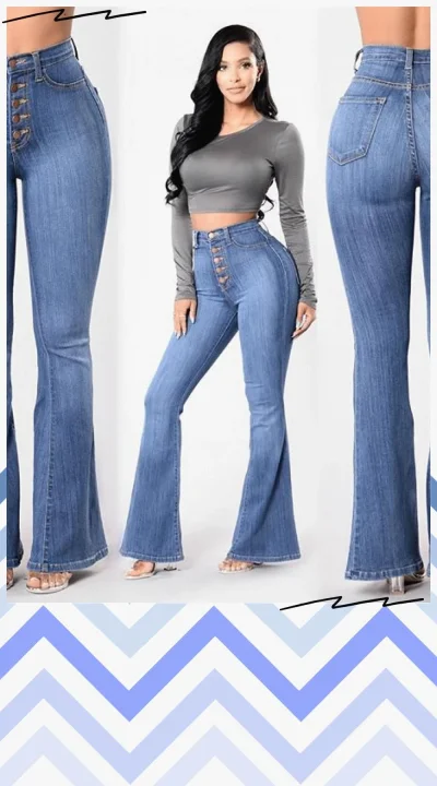 Джинсы wide leg high waist