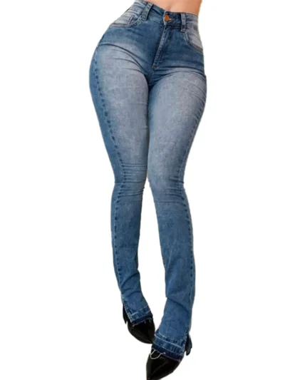 Джинсы супер скинни женские