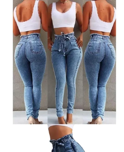 Обтягивающие джинсы женские