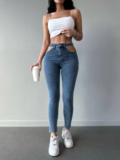 Джинсы скинни