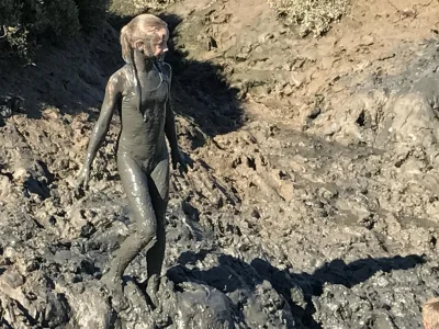 Грязевой вулкан гефест в темрюке